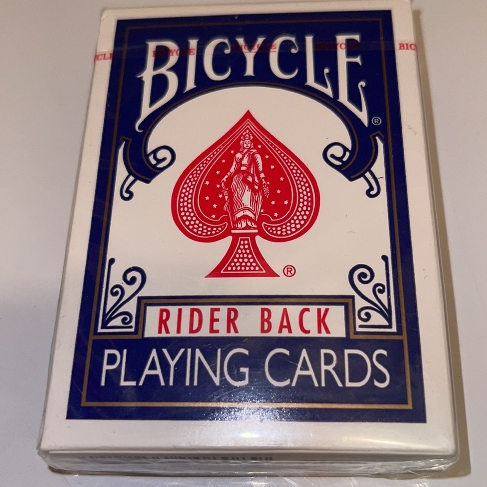 Bicycle Rider Back Playing Card - Picture 2 of 4